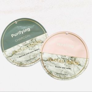 2pc Purifying & healing glow face skin sheet mask